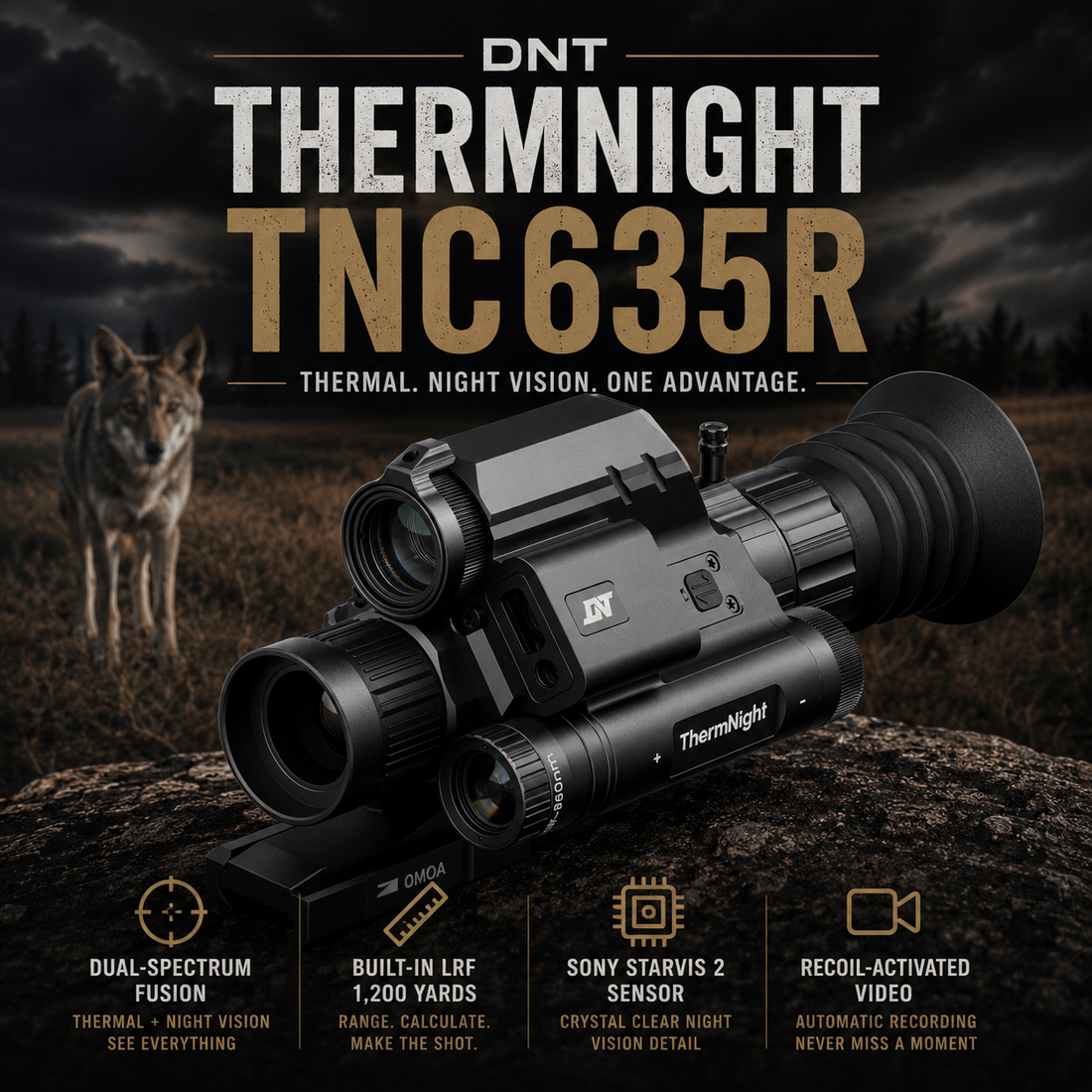The Scope That's Changing Night Hunting: A Deep Dive Into the DNT ThermNight TNC635R