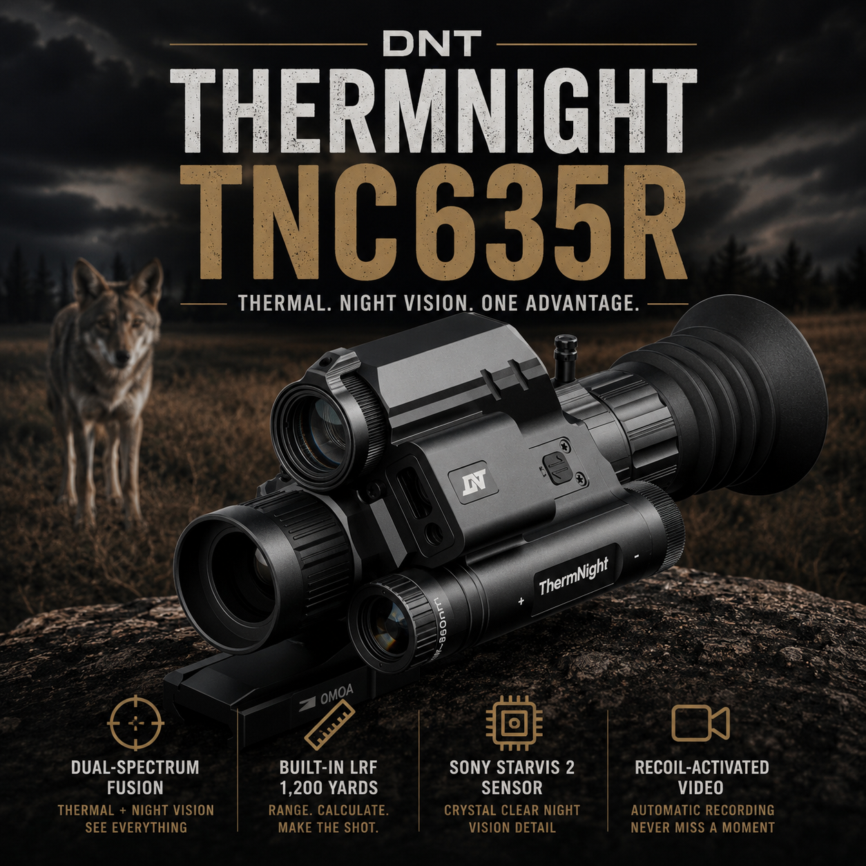 The Scope That's Changing Night Hunting: A Deep Dive Into the DNT ThermNight TNC635R