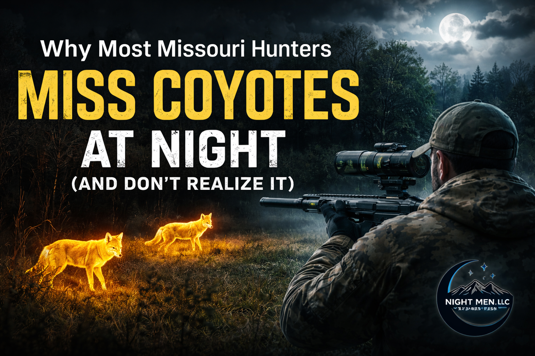 Why Most Missouri Hunters Miss Coyotes at Night (And Don’t Realize It)