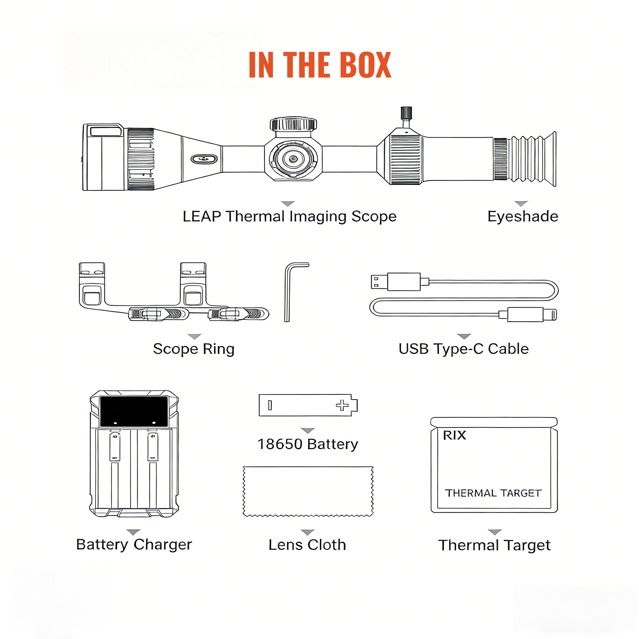 Rix Leap L6R Thermal Scope